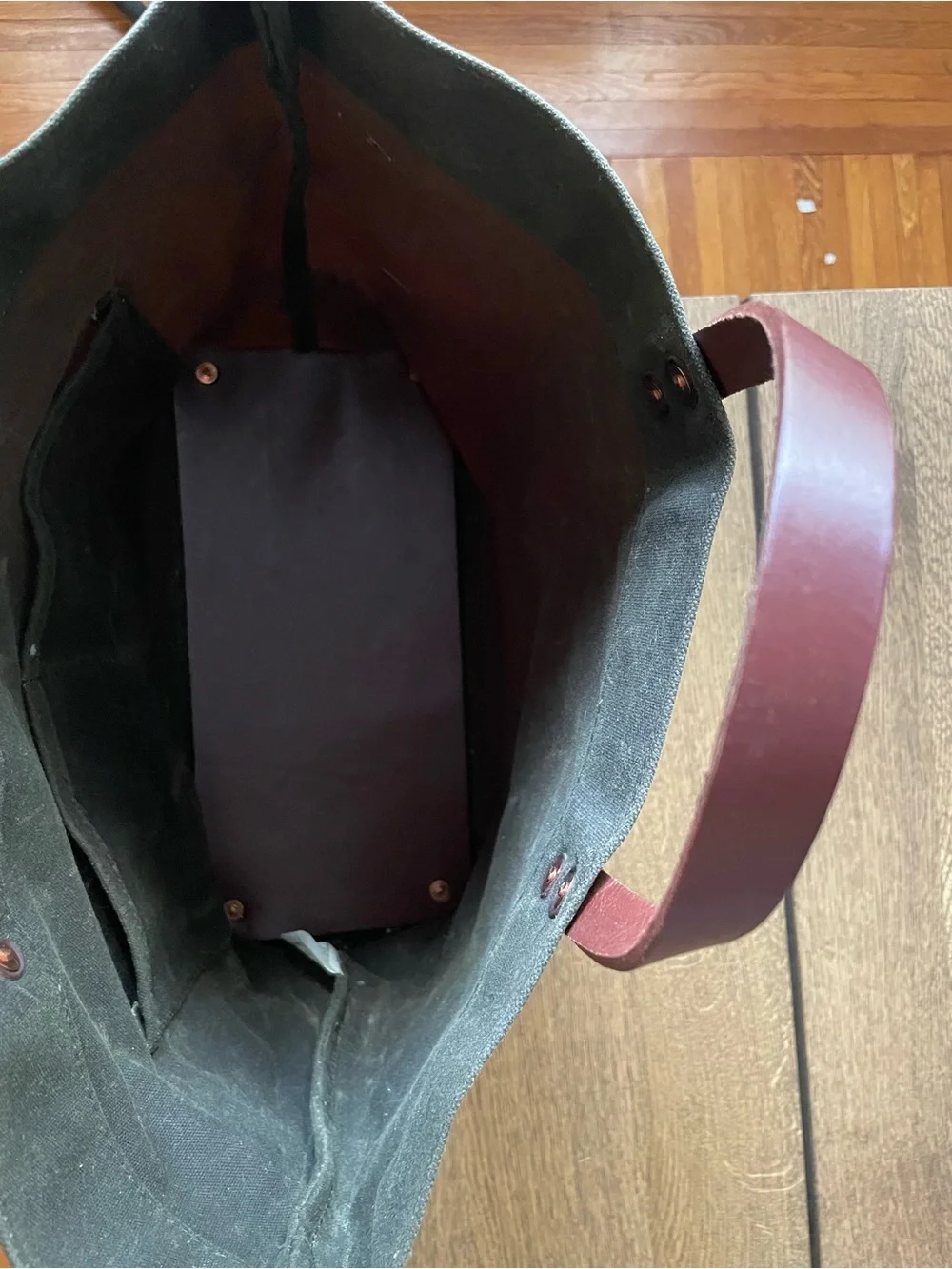 Hardmill Waxed Tote